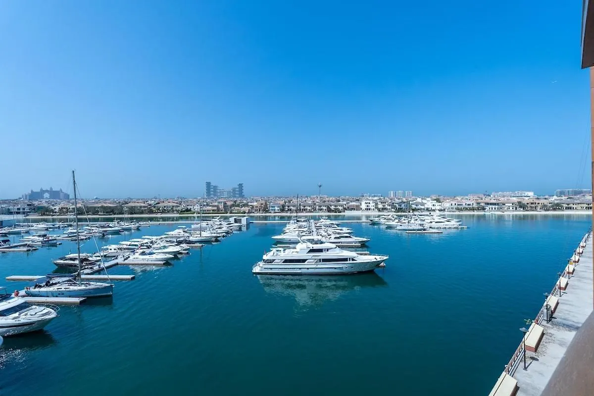Serene 3-Bedroom With Waterfront Marina Views In Palm Jumeirah 迪拜 0*,  阿拉伯联合酋长国